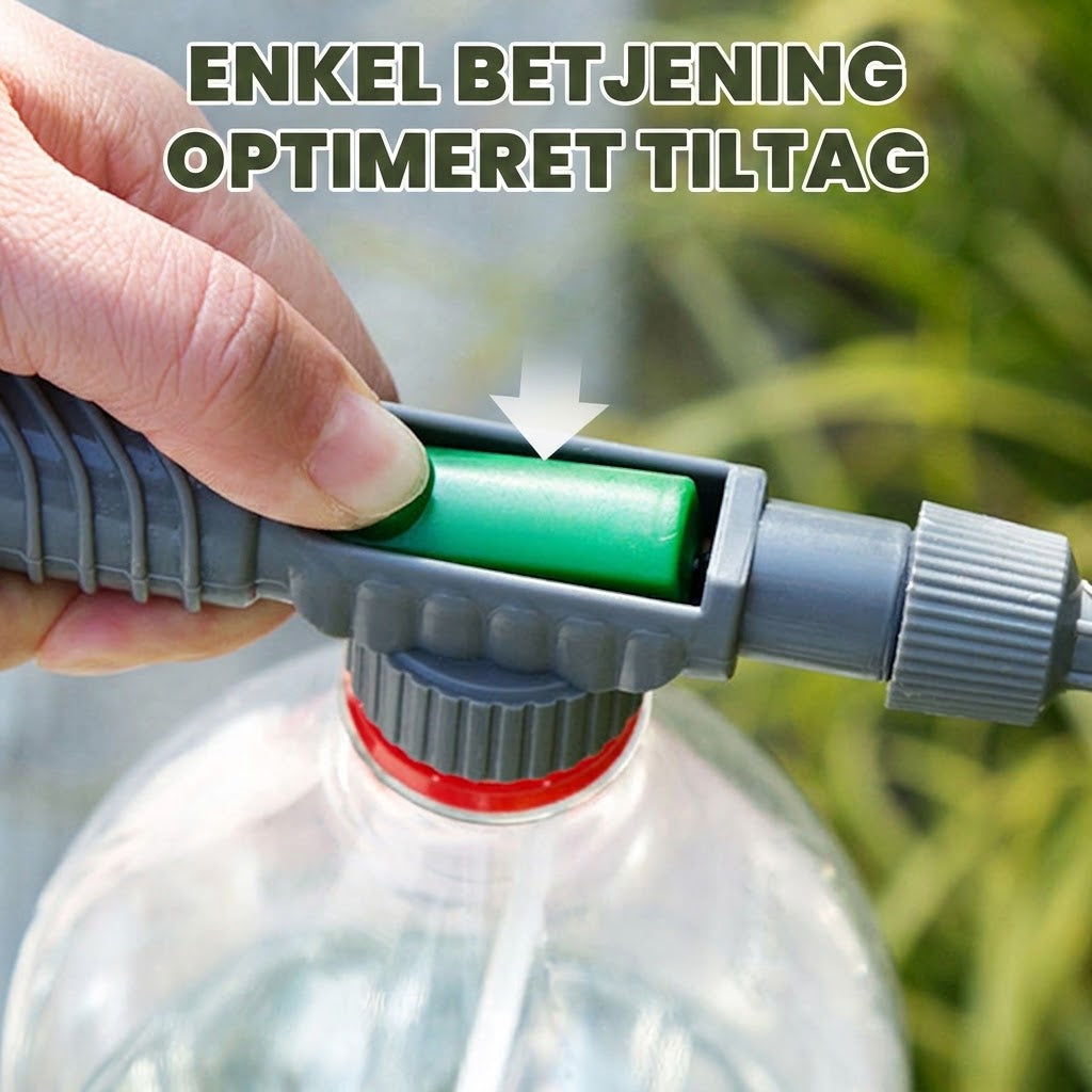 OmniLiving™ Manuel Sprayflaske med Justerbar Dyse | Universel Vandsprøjte til Have & Rengøring