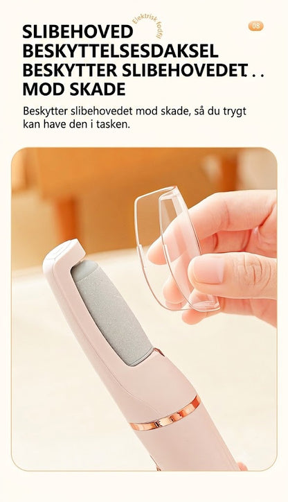 [KØB 1 FÅ 1 GRATIS] SilkEase™ Opgraderet Elektrisk Hård Hud Fjerner | Genopladelig Fodfil