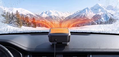 VaraTech™ Kraftig 12V Bilvarmer og Afdugger