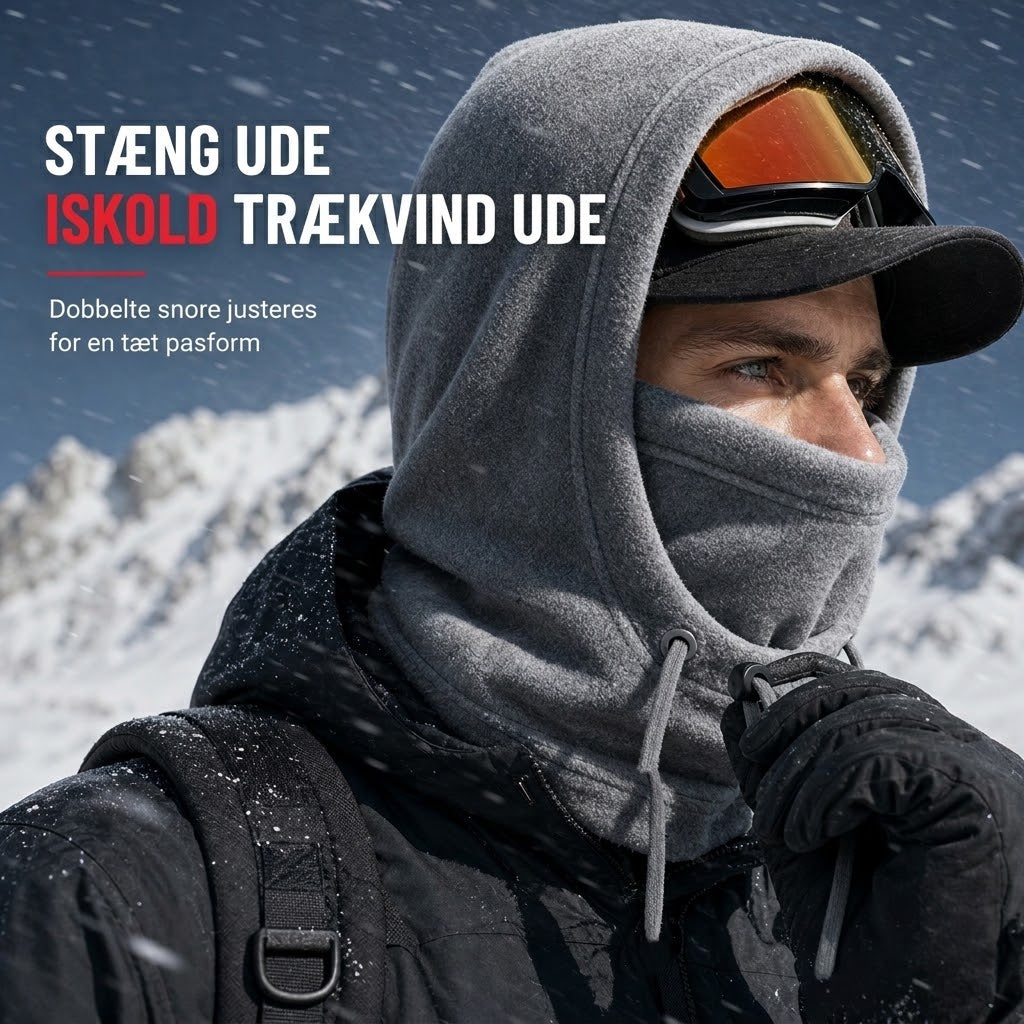 VaraLiving™ Varm Vinter Skihue og Ansigtsmaske til Udendørs Sport