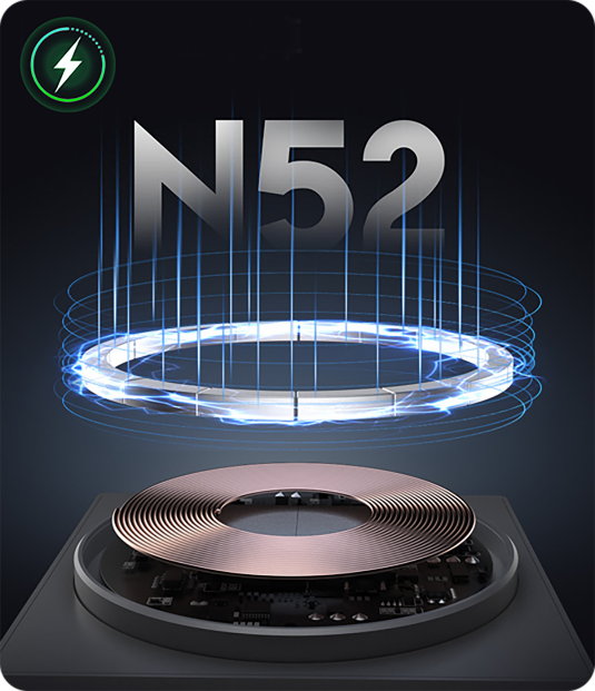 NovaPulse™ 3-i-1 Magnetisk Trådløs Opladerstander | Hurtigopladning til Telefon, Ur & Earbuds