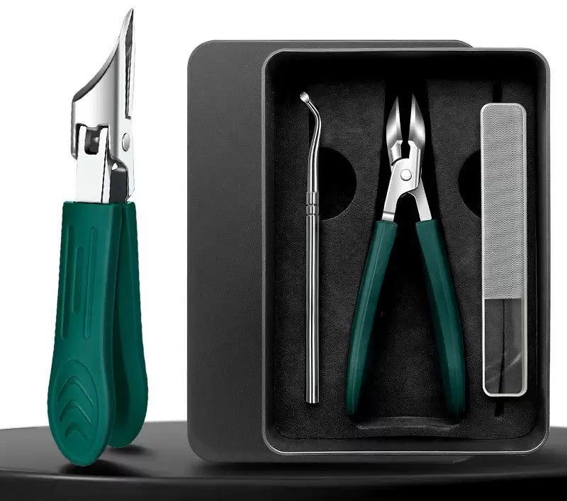 [KØB 1 FÅ 1 GRATIS] SilkEase™ Vinklet Negleklipper med Örnenæb Design | Professionel Tang til Nedgroede Negle