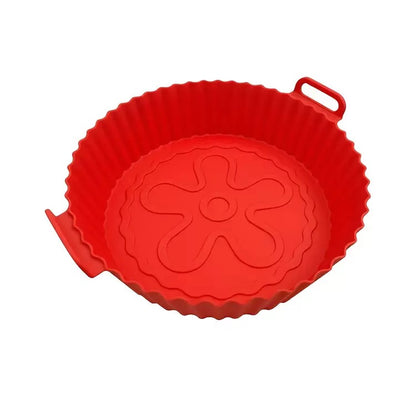 OmniLiving™ Genanvendelig Silikoneform til Airfryer (3-Pak) | Non-stick & BPA-fri Airfryer Liner