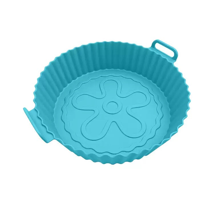 OmniLiving™ Genanvendelig Silikoneform til Airfryer (3-Pak) | Non-stick & BPA-fri Airfryer Liner