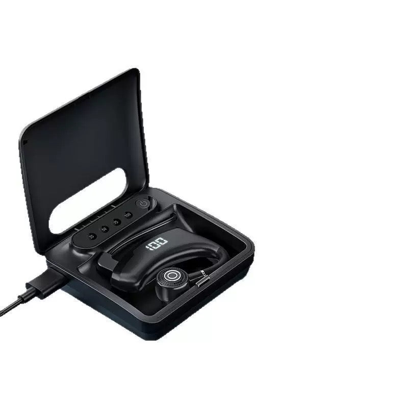VaraTech™ Trådløse Ear-Hook Bluetooth Hovedtelefoner med LED Digital Display – Ergonomiske Sportshovedtelefoner med Lang Batterilevetid
