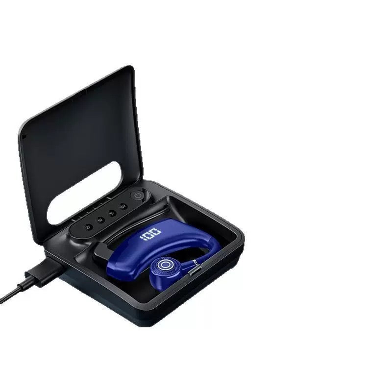 VaraTech™ Trådløse Ear-Hook Bluetooth Hovedtelefoner med LED Digital Display – Ergonomiske Sportshovedtelefoner med Lang Batterilevetid