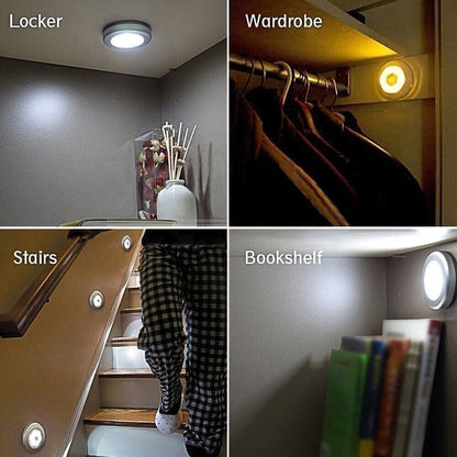 OmniLiving™ Energibesparende LED-Lys med Bevægelsessensor | Genopladelig & Magnetisk