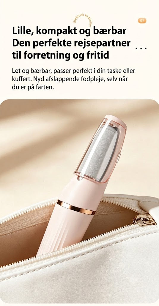 [KØB 1 FÅ 1 GRATIS] SilkEase™ Opgraderet Elektrisk Hård Hud Fjerner | Genopladelig Fodfil