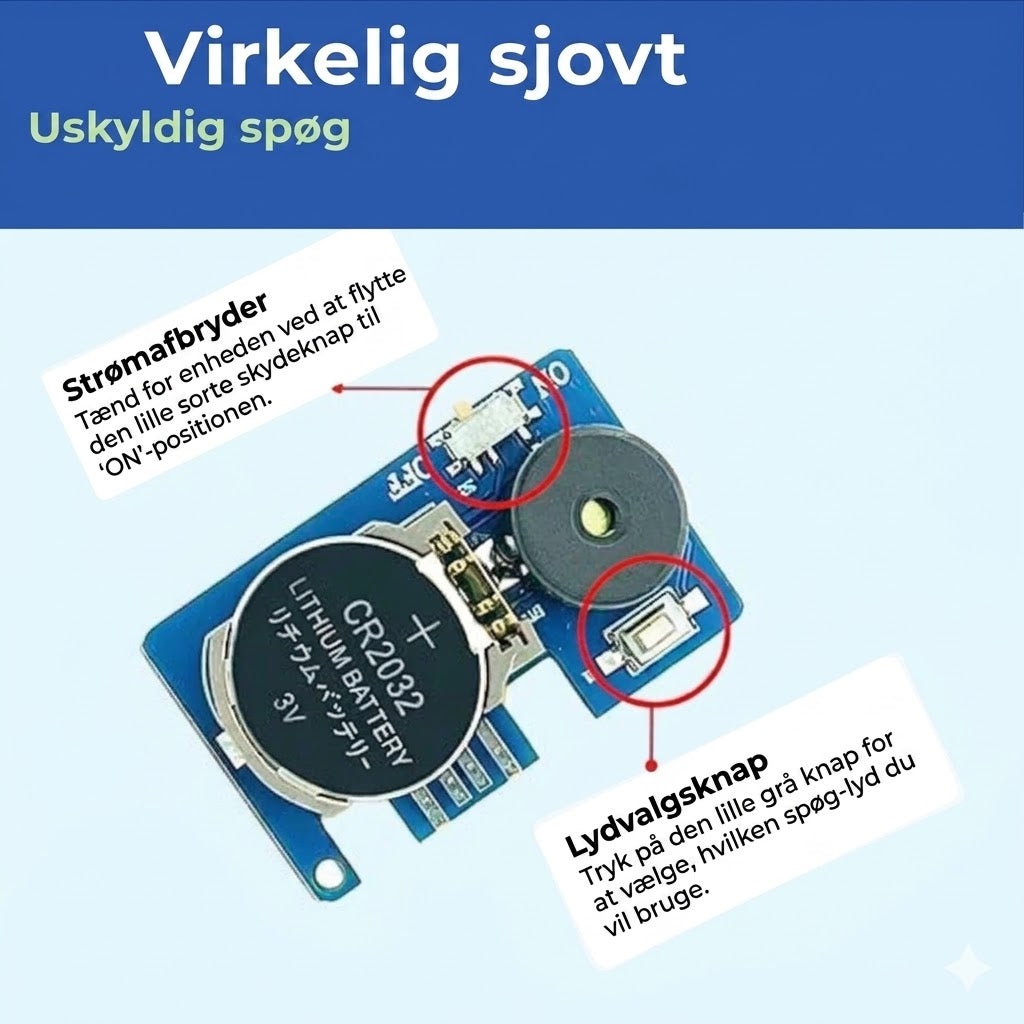 SilkEase™ Den Usynlige Fårekylling | Ultimativ Lyd-Prank Gadget