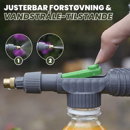 OmniLiving™ Manuel Sprayflaske med Justerbar Dyse | Universel Vandsprøjte til Have & Rengøring