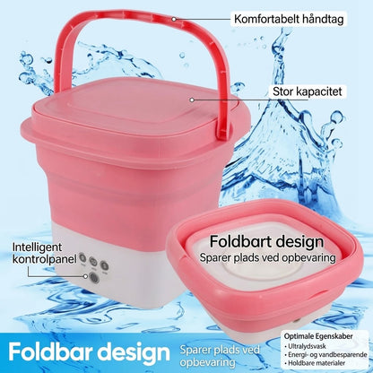 OmniLiving™ Stilfuld Bærbar Mini Vaskemaskine | til Undertøj & Sokker