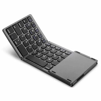 SilkEase™ Sammenfoldeligt Trådløst Bluetooth Tastatur | Universelt & Bærbart Minitastatur