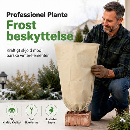 OmniLiving™ Frostcover til Planter | Slidstærkt Non-Woven Stof med Snøre