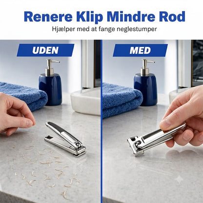 FlexiGrip™ 360° Roterende Negleklipper i Rustfrit Stål