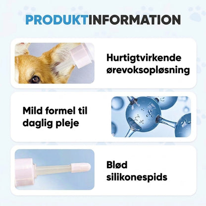 Ørerens til Hunde og Katte | Skånsom & Effektiv Ørepleje