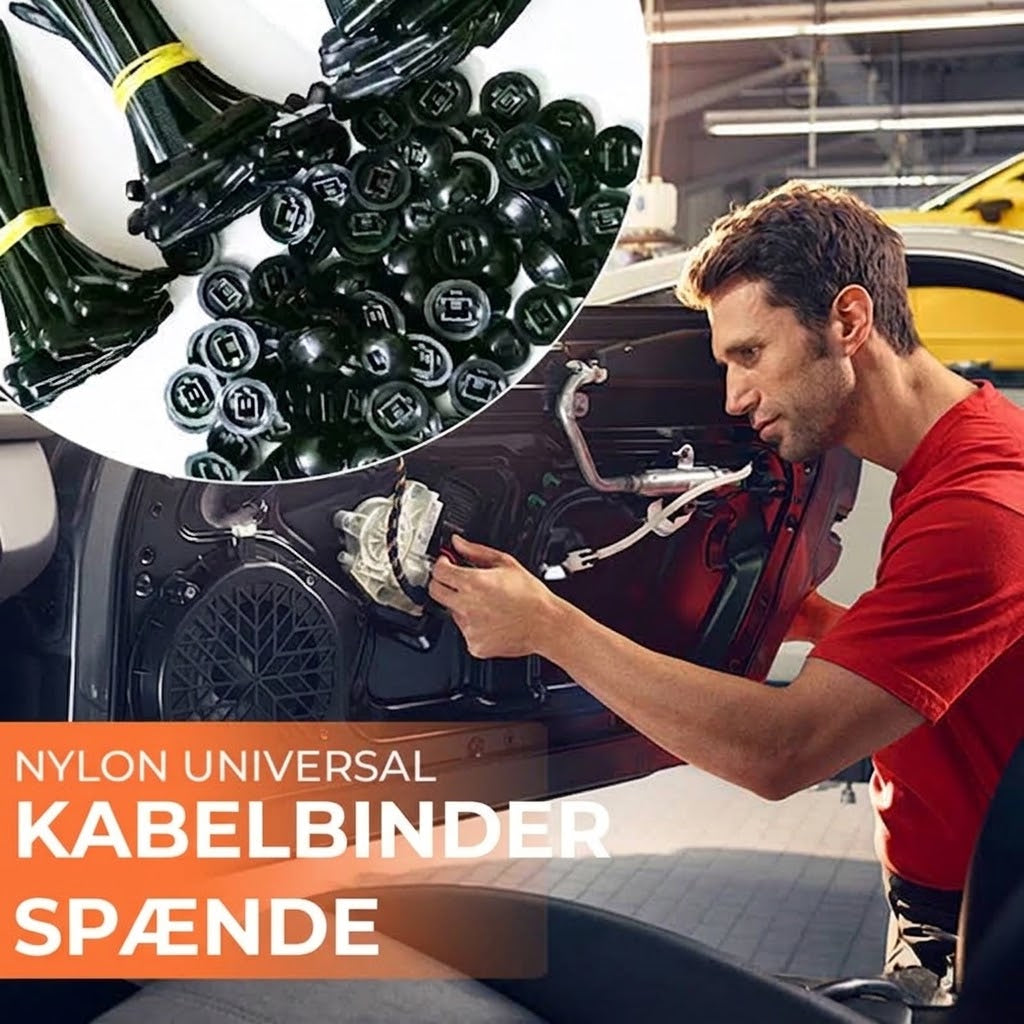 OmniLiving™ Industrielle Kabelstrips | Ekstra Stærke & UV-Bestandige