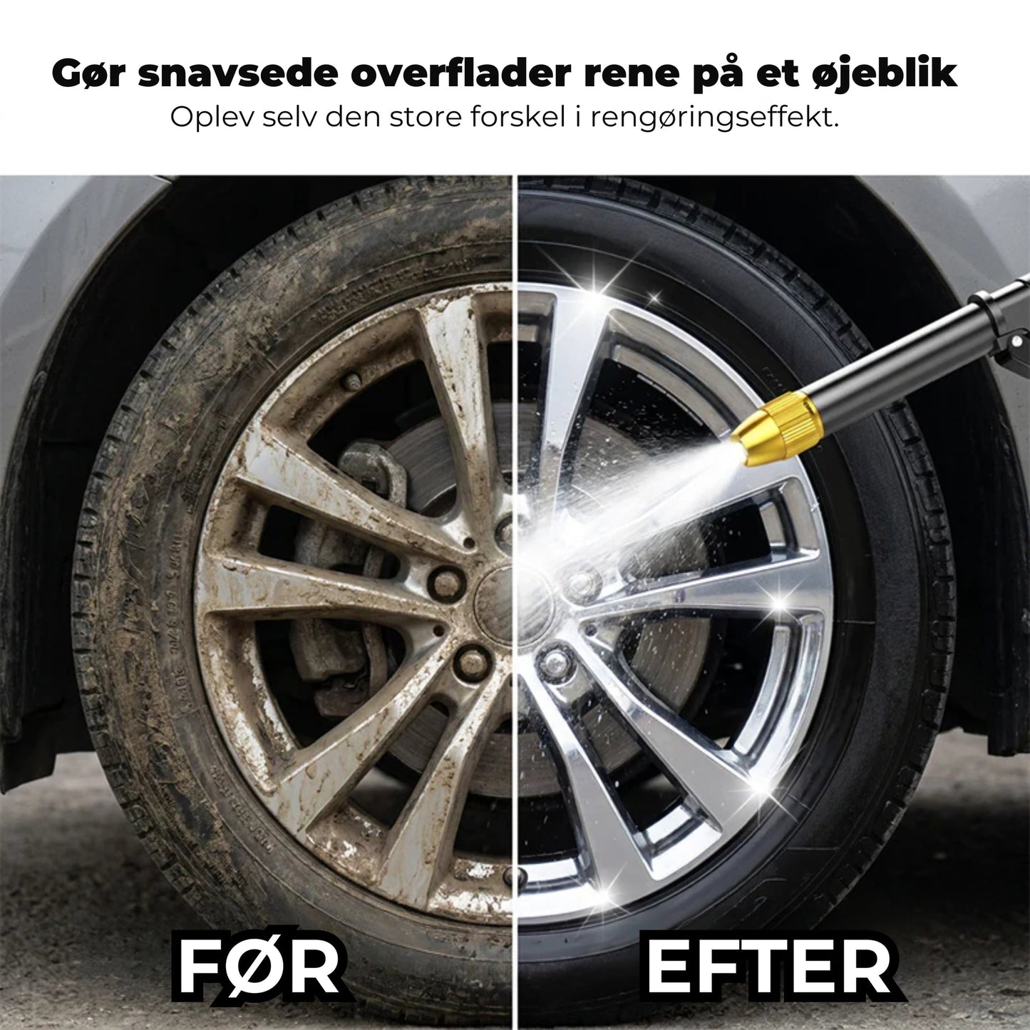 ApexPower™ Kraftig Havesprøjtepistol til Haveslange