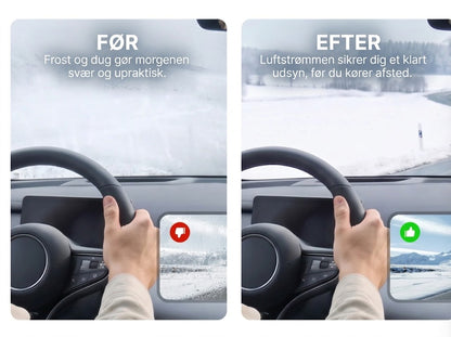 VaraTech™ Kraftig 12V Bilvarmer og Afdugger