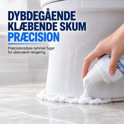 OmniLiving™ Badeværelse Fuge- og Rengøringsmousse | Skummende Pletfjerner til Fuger