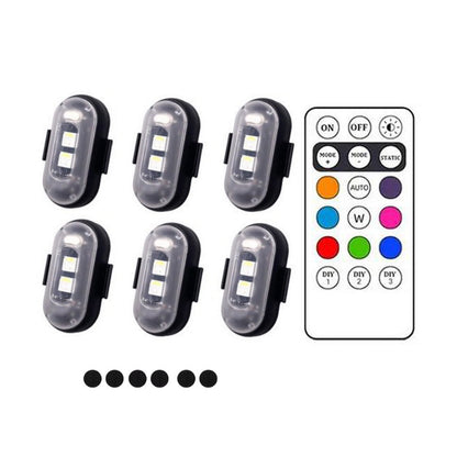OmniLiving™ Trådløs LED Lysstrip med Fjernbetjening (8 Farver)