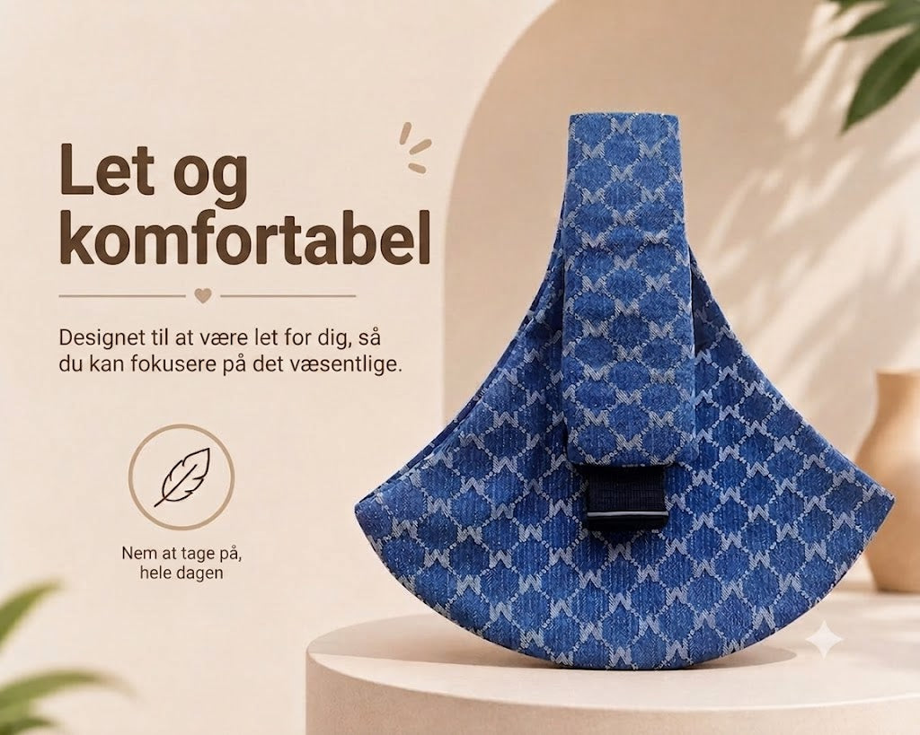 Ergonomisk Bæresele til Baby | Optimal Støtte & Maksimal Komfort