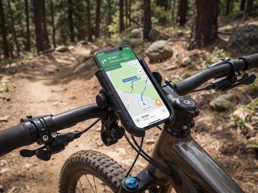 Hurtiglås Mobilholder til Cykel & Motorcykel | Sikker, Stabil & Perfekt til Navigation