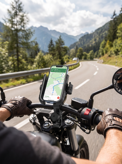 Hurtiglås Mobilholder til Cykel & Motorcykel | Sikker, Stabil & Perfekt til Navigation