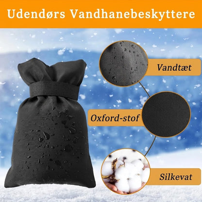 VaraLiving™ Frostbeskyttelse til Udendørs Vandhane – Isolerede og Vandtætte Hætte til Vinteren