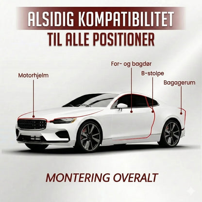 NovaPulse™ Universel Tætningsliste til Bil i EPDM Gummi | Selvklæbende Lydisolering & Støjreduktion
