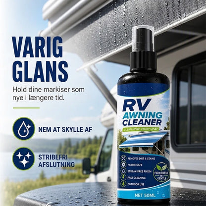 ProShield™ Kraftfuld Markiserens Spray til Campingvogn | Effektiv mod Skimmel & Snavs