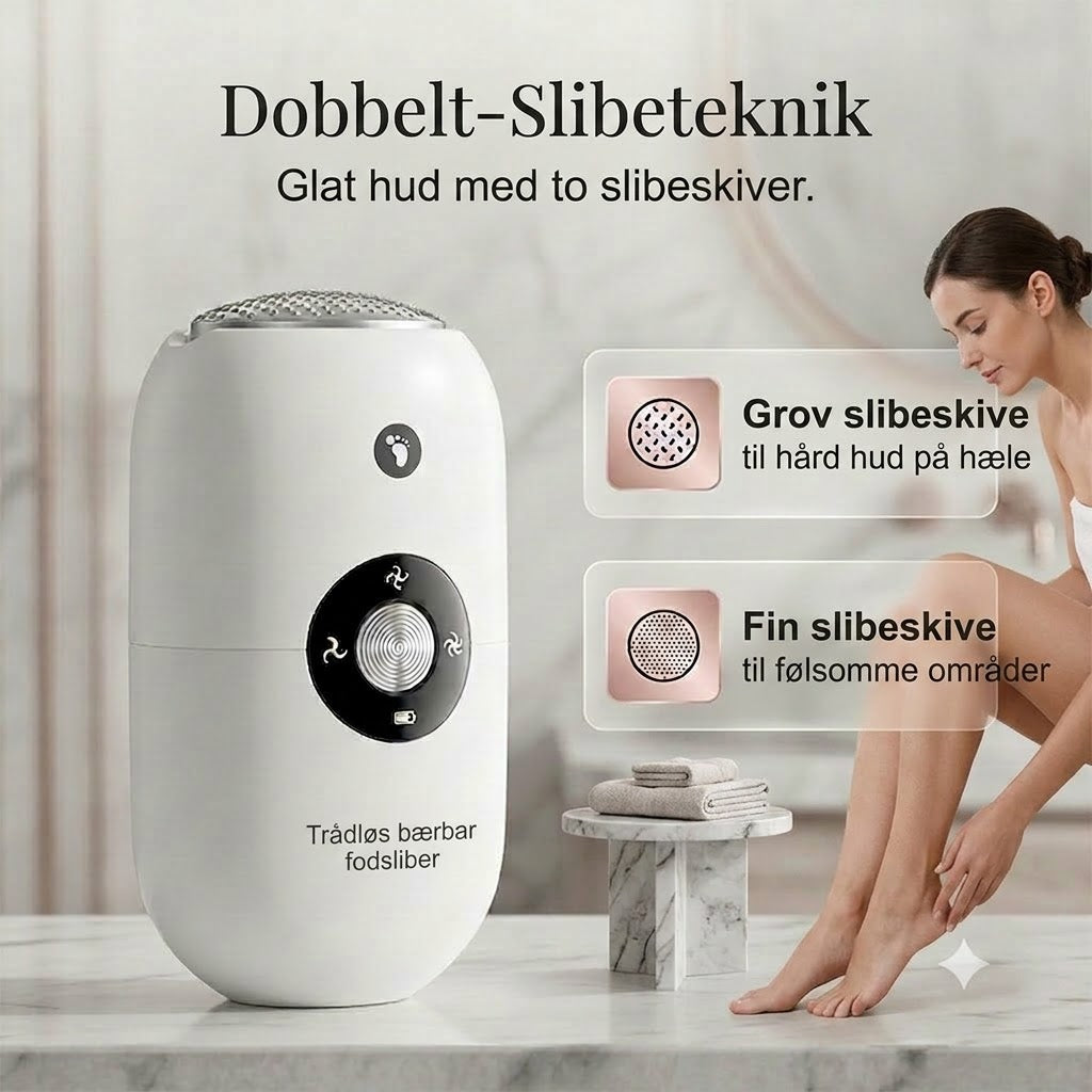 Automatisk Elektrisk Fodfil | Effektiv Hårdhudsfjerner til Hjemmebrug