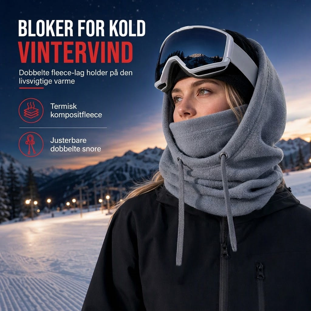 VaraLiving™ Varm Vinter Skihue og Ansigtsmaske til Udendørs Sport