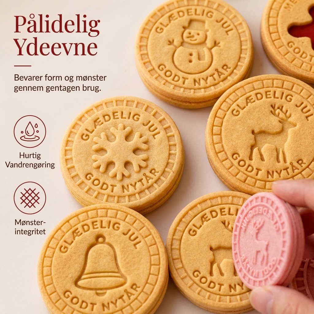 OmniLiving™ Jule Småkageforme Sæt | 3D Bageforme til Børn & Voksne