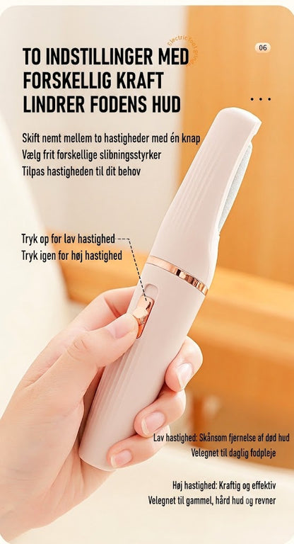 [KØB 1 FÅ 1 GRATIS] SilkEase™ Opgraderet Elektrisk Hård Hud Fjerner | Genopladelig Fodfil
