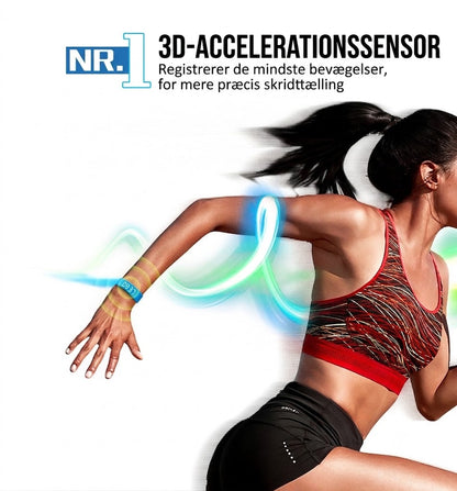ApexFit™ Intelligent Sensor Armbånd | Smart Sportsarmbånd til Løb & Træning