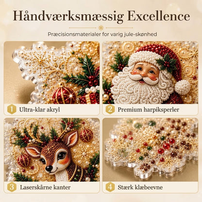 OmniLiving™ DIY Julepynt & Malersæt | Kreativt Ophæng til Juletræet