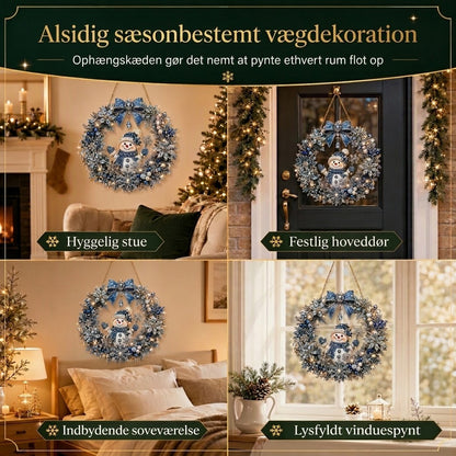 VaraLiving™ DIY Diamant Maling Sæt til Jul – Kreativ Juledekoration med Funklende Krystaller og Værktøjssæt