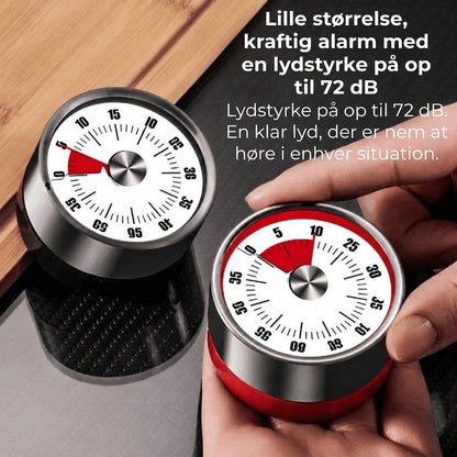OmniLiving™ Magnetisk Mekanisk Minutur | Præcis Køkkentimer til Bagning & Tilberedning
