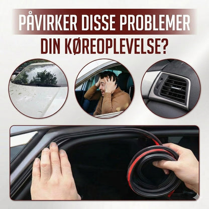 NovaPulse™ Universel Tætningsliste til Bil i EPDM Gummi | Selvklæbende Lydisolering & Støjreduktion