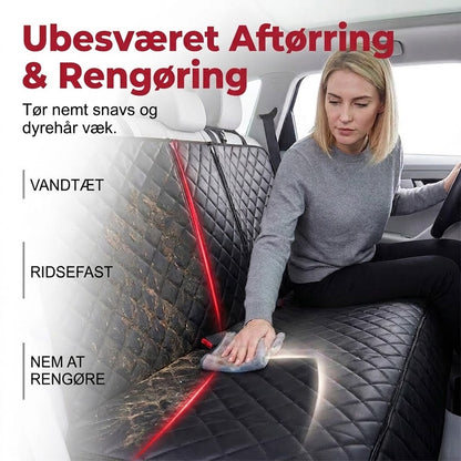 NovaPulse™ Sammenklappeligt Hundesæde til Bil | Vandtæt & Sikker Autostol til Hunde