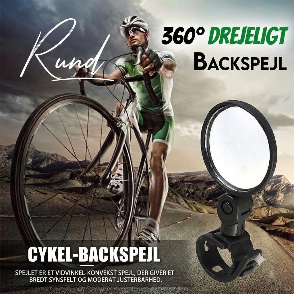 360° Roterbart Bakspejl | Optimal Synsvinkel & Øget Sikkerhed