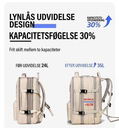 VentoPack™ 24L til 35L Ekspanderbar Rejserygsæk til Damer