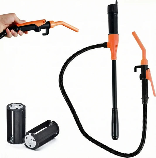 FlowReach™ Elektrisk Væske- & Oliepumpe | Universal Pumpe til Diesel, Olie & Vand