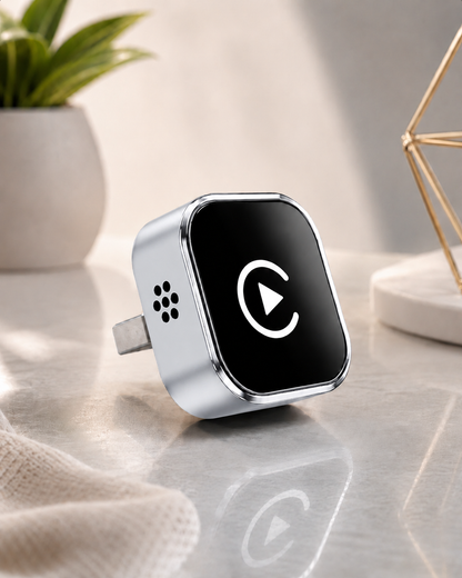 AirLink Drive™ Trådløs Biladapter | Plug & Play til Apple CarPlay & Android Auto