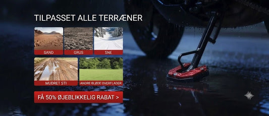 Forstørrer til Motorcykel Sidestøttebøjle | Køb 1 Få 1 Gratis (2-pak)
