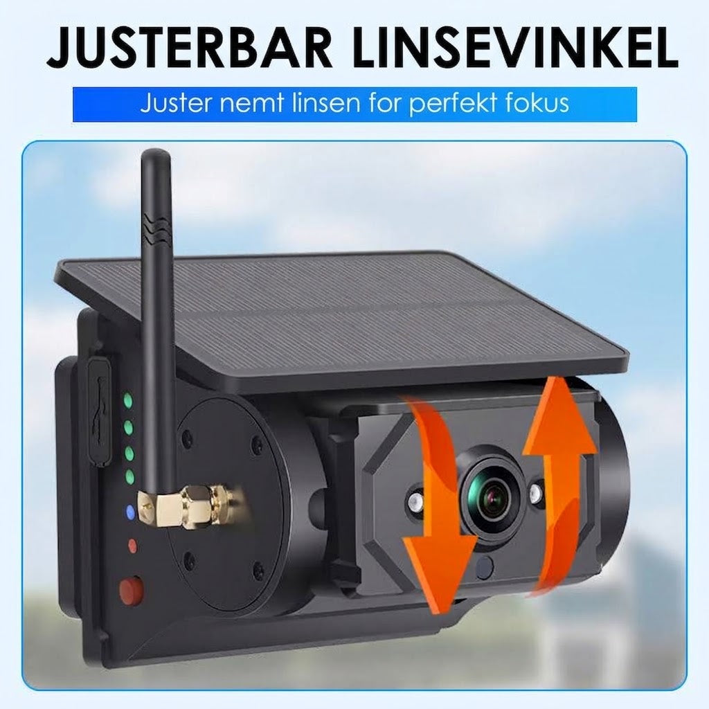 NovaPulse™ Trådløst Bakkamera System | 1080P Full HD & Nattesyn
