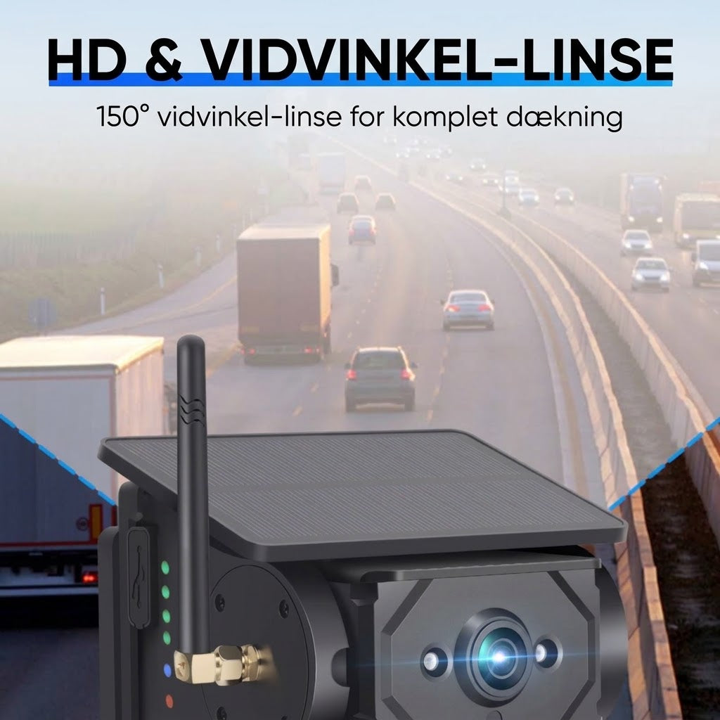 NovaPulse™ Trådløst Bakkamera System | 1080P Full HD & Nattesyn