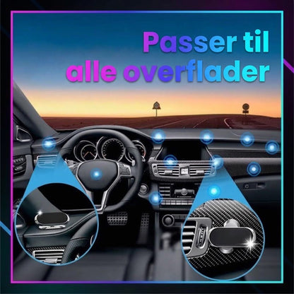 NovaPulse™ Fleksibel Magnetisk Bilholder | Ultra-Robust & Ekstra Stærk Magnet