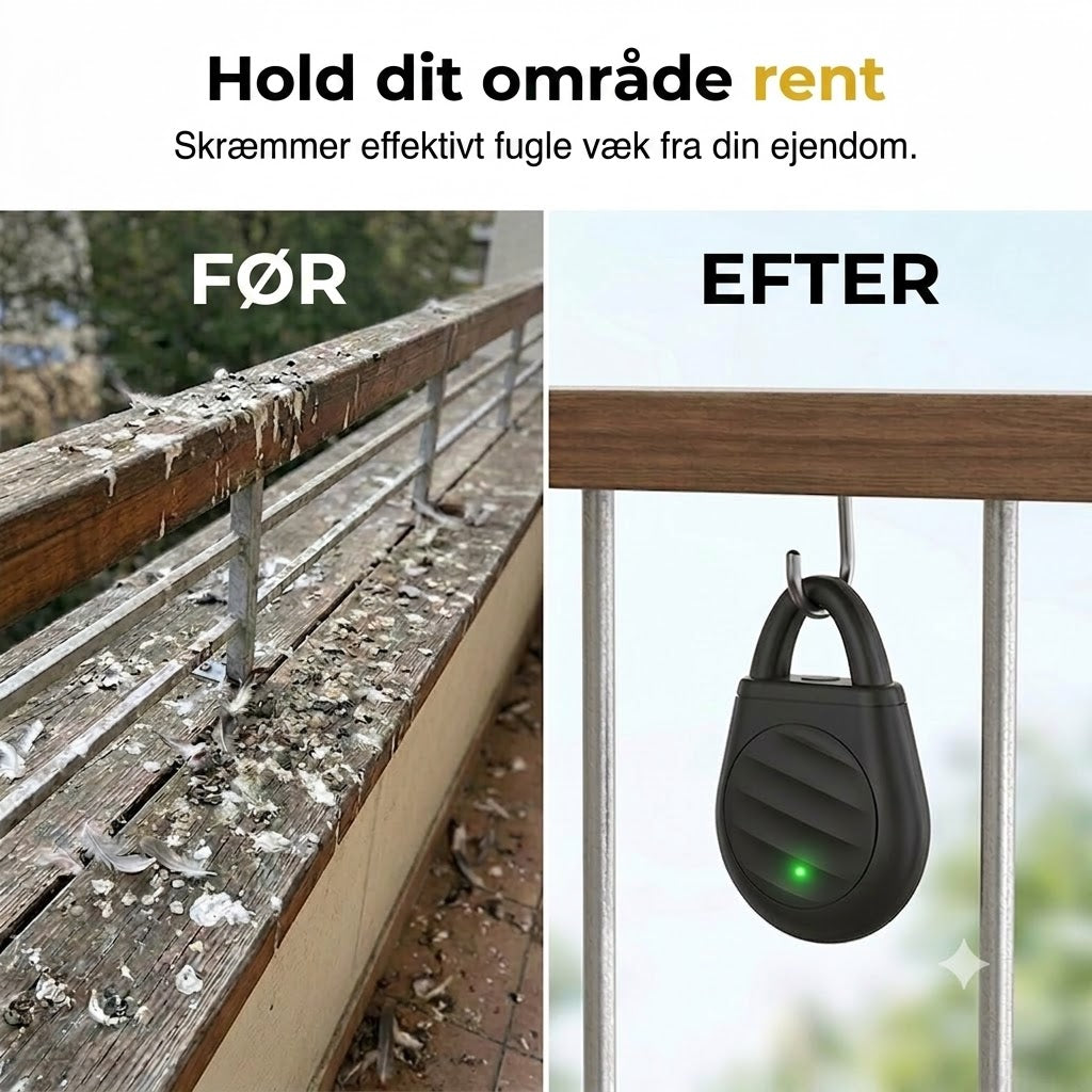 PureGuard™ Mini Ultralyd Skadedyrsafskrækker Nøglering