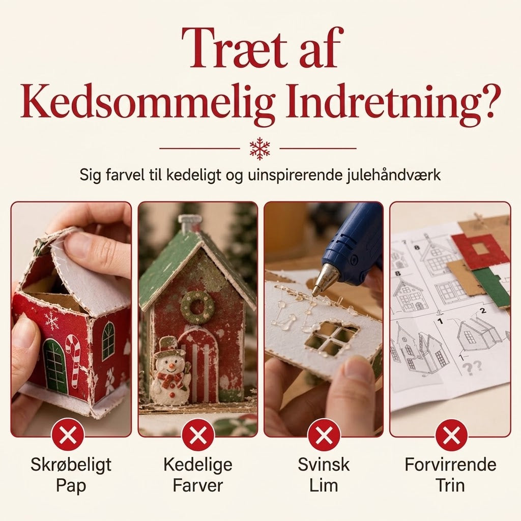 OmniLiving™ 3D DIY Perlemaleri til Jul | Funklende Diamantkunst & Juledekoration